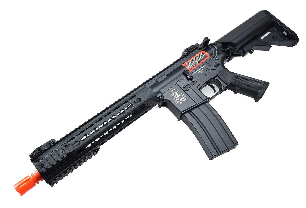 COLT M4A1 Full Metal 10" Keymod Airsoft AEG, Black