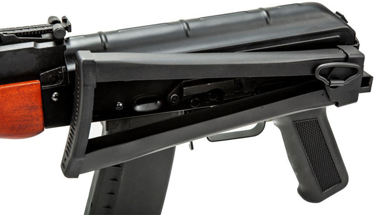 Lancer Tactical AK-Series AK-74N AEG Airsoft Rifle, Black/Wood