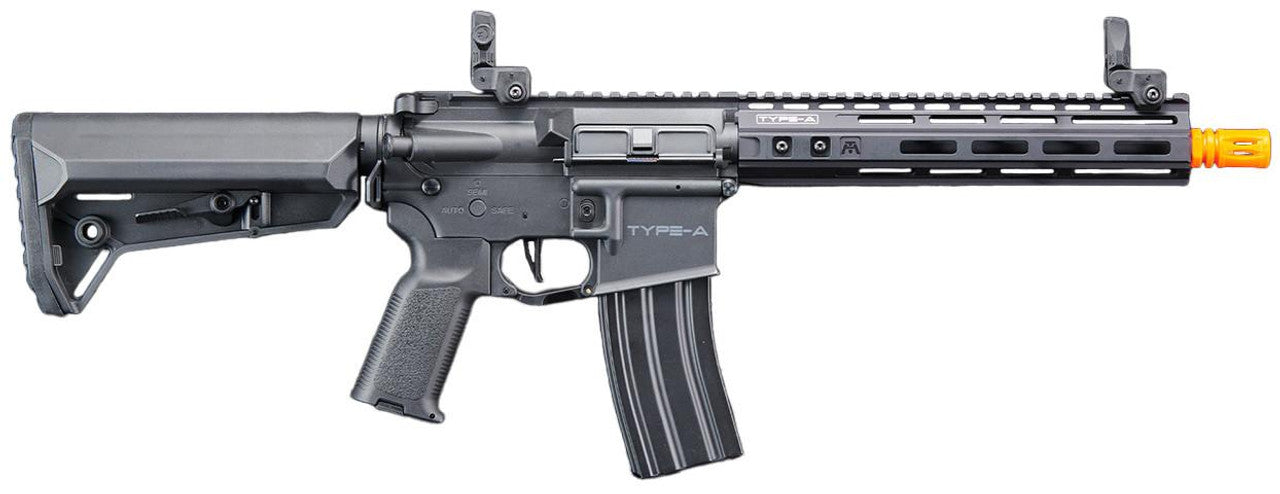 Lancer Tactical BG Defense Type-A MK2 10" Gen 2 Airsoft AEG Rifle, Black