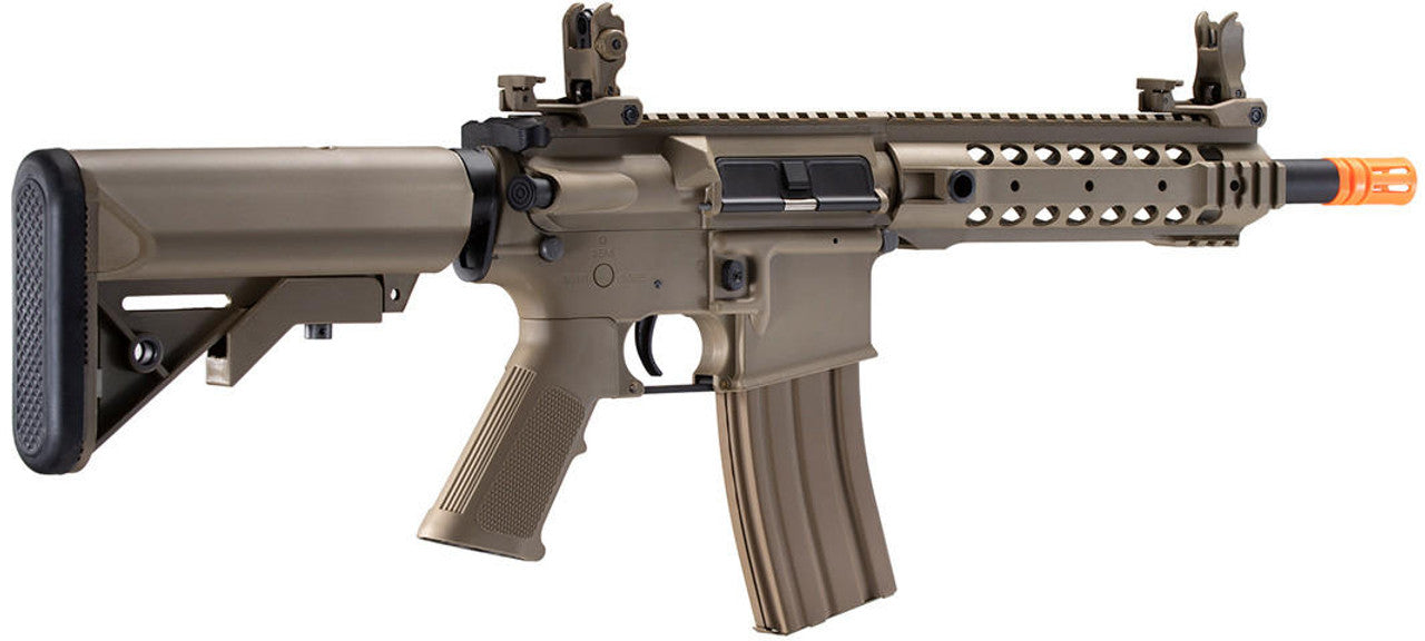 Lancer Tactical Gen 2 CQB M4 Airsoft AEG Rifle Core Series, Tan