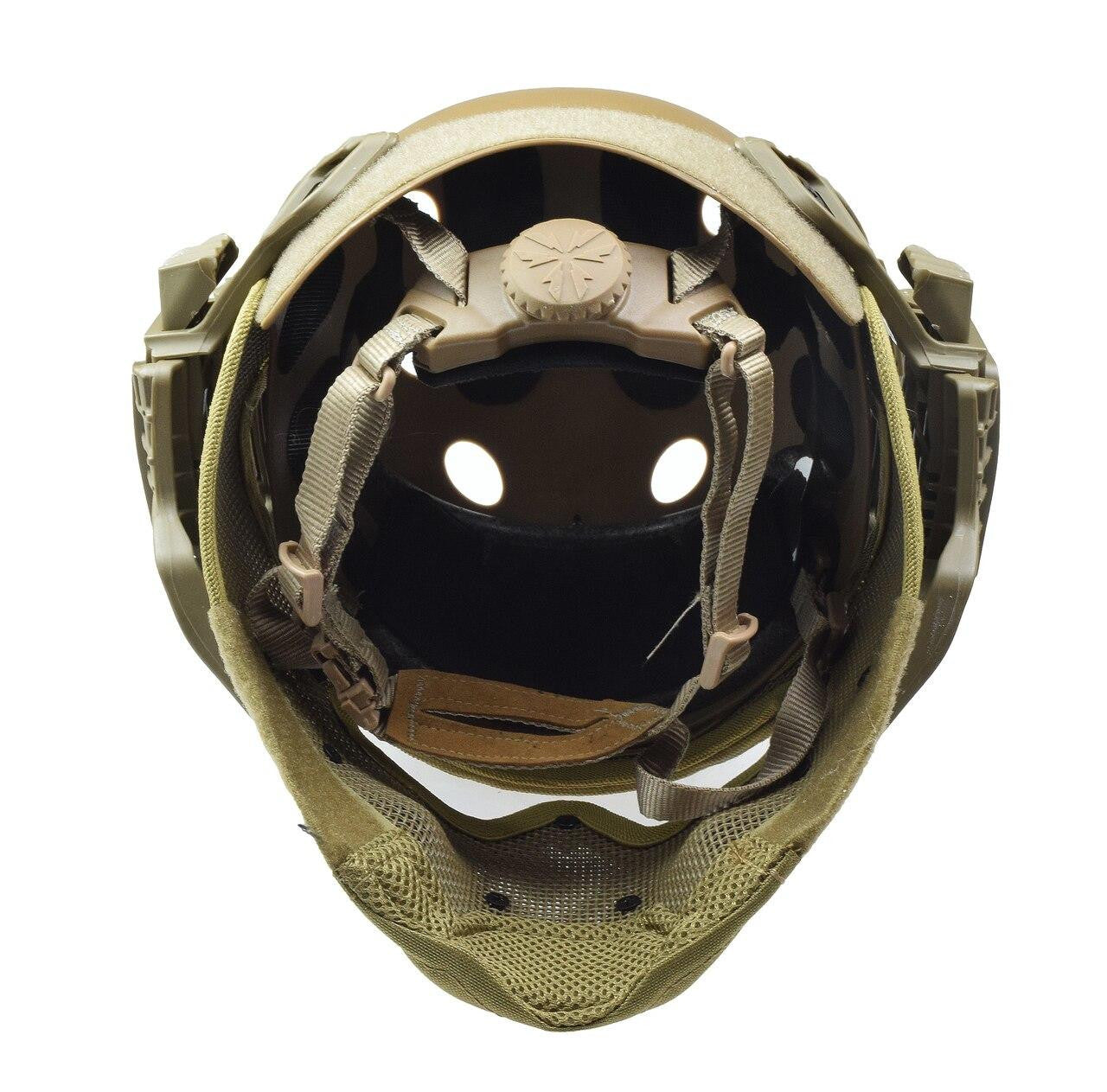 RTQ G4 System PJ Helmet & Full Mask, FDE/Tan