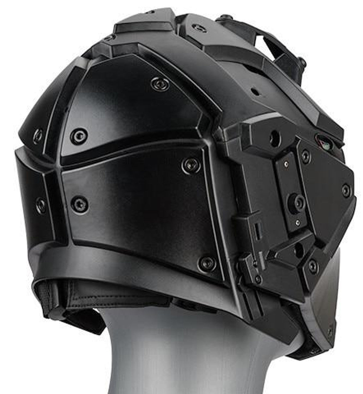 WoSport Tactical Helmet w/ NVG Shroud & Transfer Base, Black
