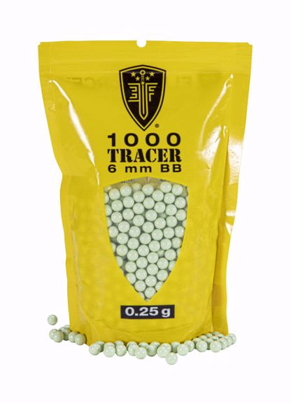 Umarex Elite Force Green 0.20g/0.25g Tracer BBs 1000rd Bag
