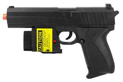 UK Arms M555AF - Lasered Spring Pistol