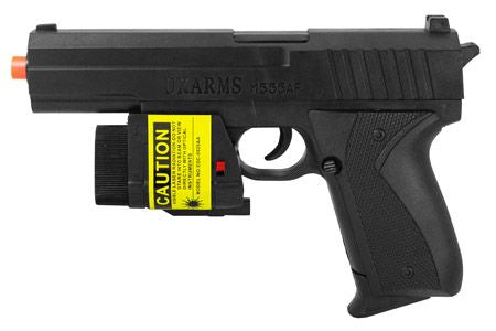 UK Arms M555AF - Lasered Spring Pistol