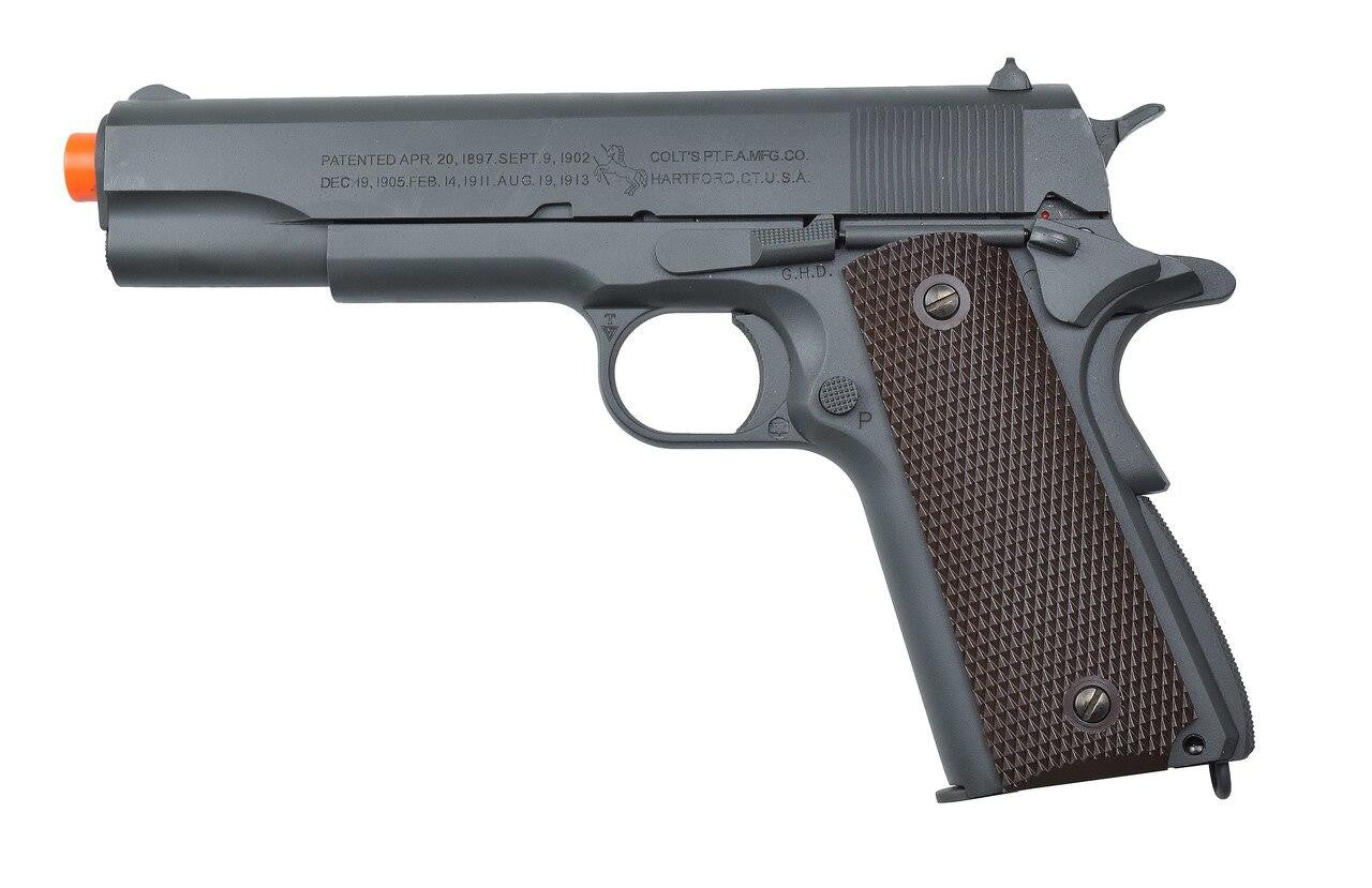 Colt 1911 CO2 Blowback Pistol, Parkerized Finish