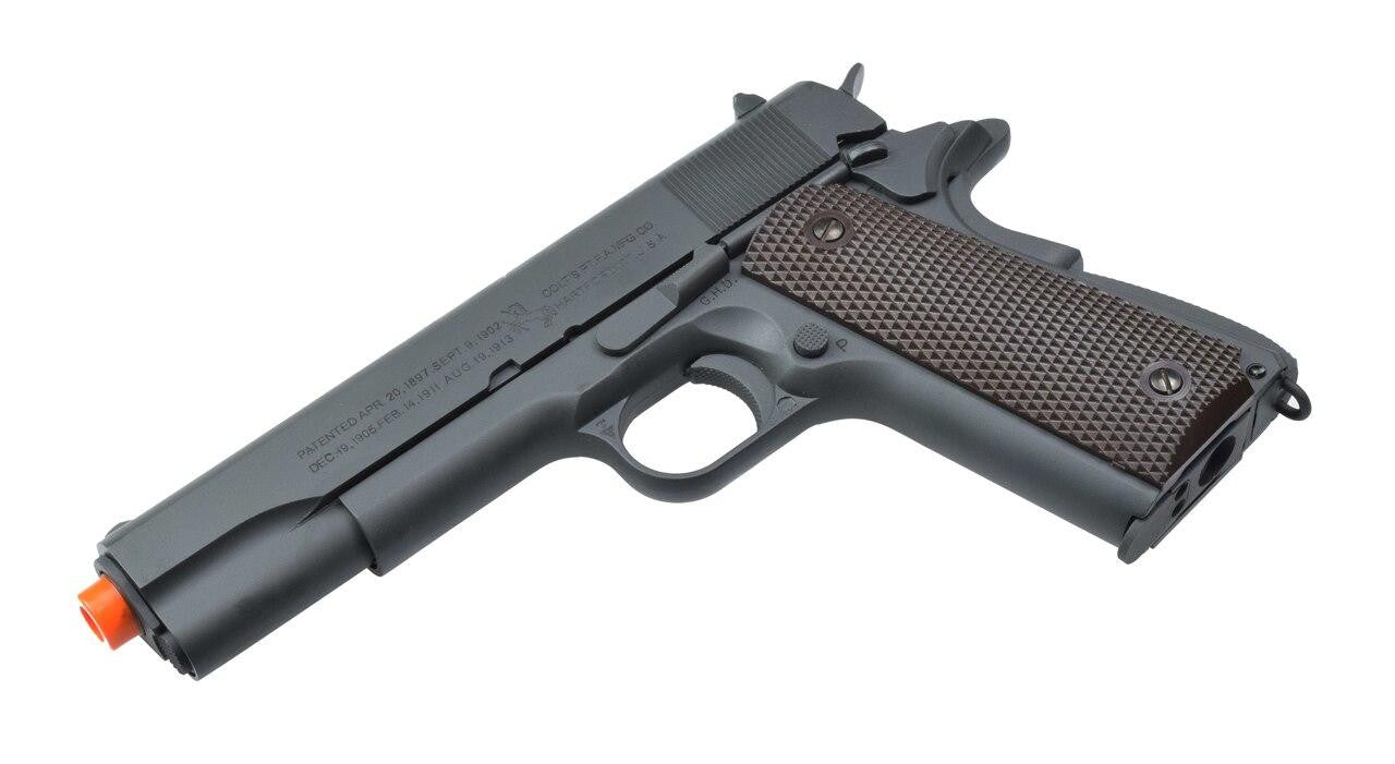 Colt 1911 CO2 Blowback Pistol, Parkerized Finish