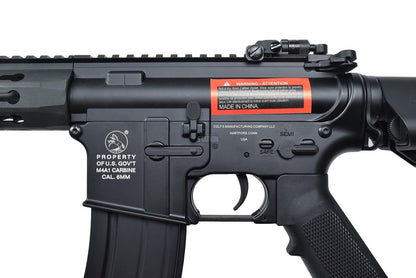 COLT M4A1 Full Metal 10" Keymod Airsoft AEG, Black