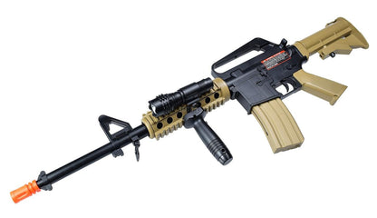 Colt Spring M4 and Pistol Combo Kit, Two-Tone Tan & Black