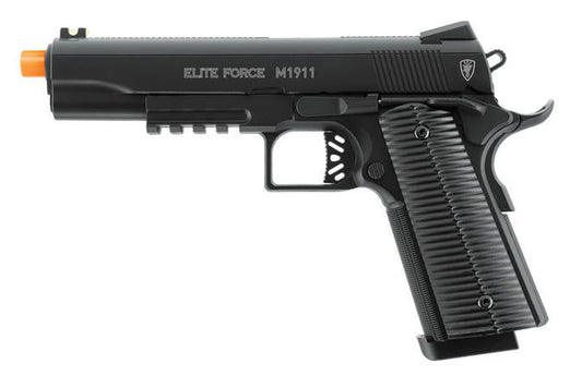 Elite Force M1911 Polymer Frame CO2 Blowback Airsoft Pistol, Black