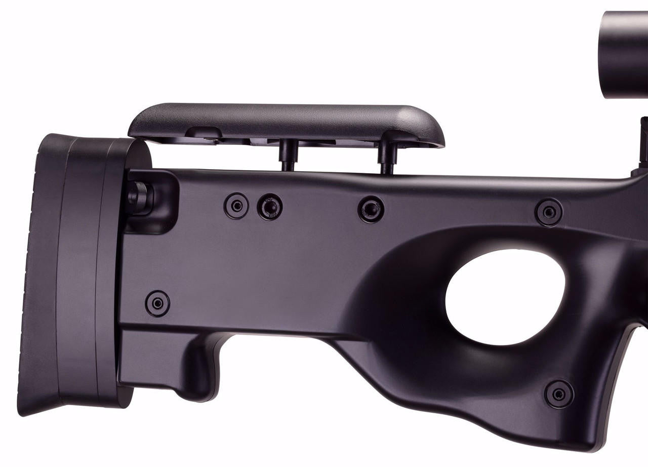 Elite Force Tundra Bolt Action Airsoft Sniper Rifle w Scope, Black