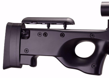 Elite Force Tundra Bolt Action Airsoft Sniper Rifle w Scope, Black