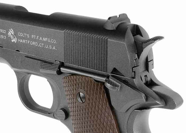 Full Metal Colt 1911 CO2 Blowback Airsoft Pistol by KWC - High Velocity Version