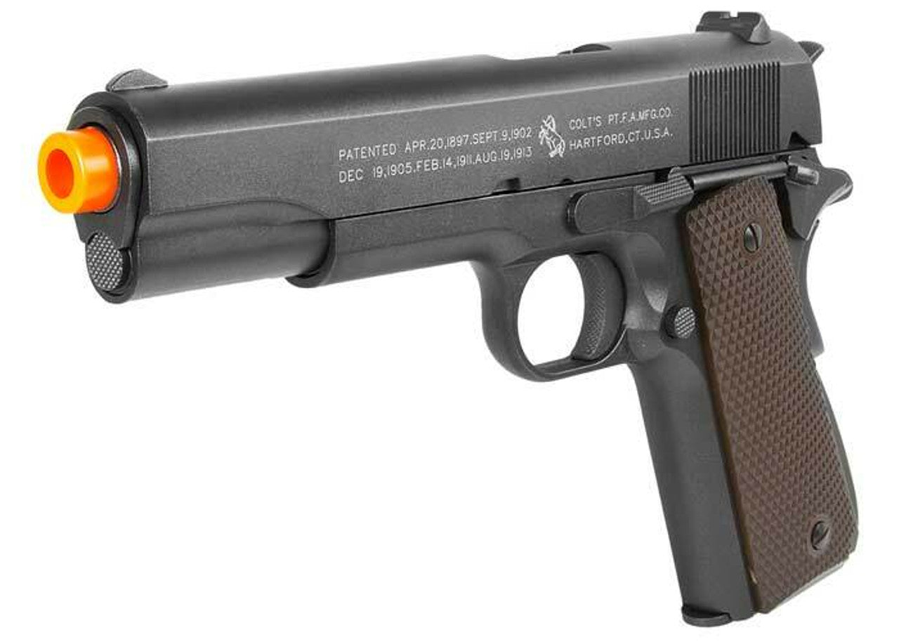Full Metal Colt 1911 CO2 Blowback Airsoft Pistol by KWC - High Velocity Version