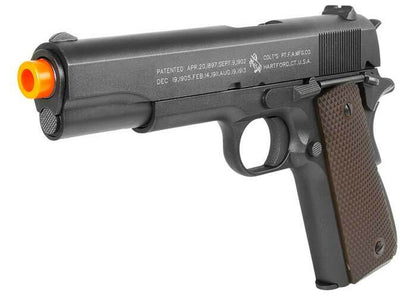 Full Metal Colt 1911 CO2 Blowback Airsoft Pistol by KWC - High Velocity Version