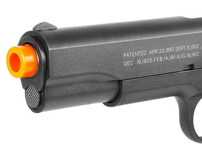 Full Metal Colt 1911 CO2 Blowback Airsoft Pistol by KWC - High Velocity Version