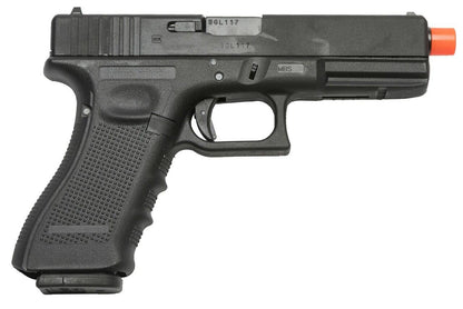 GLOCK Gen 4 G17 Gas Blowback Airsoft Pistol, Black