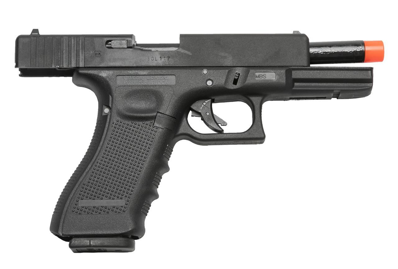 GLOCK Gen 4 G17 Gas Blowback Airsoft Pistol, Black