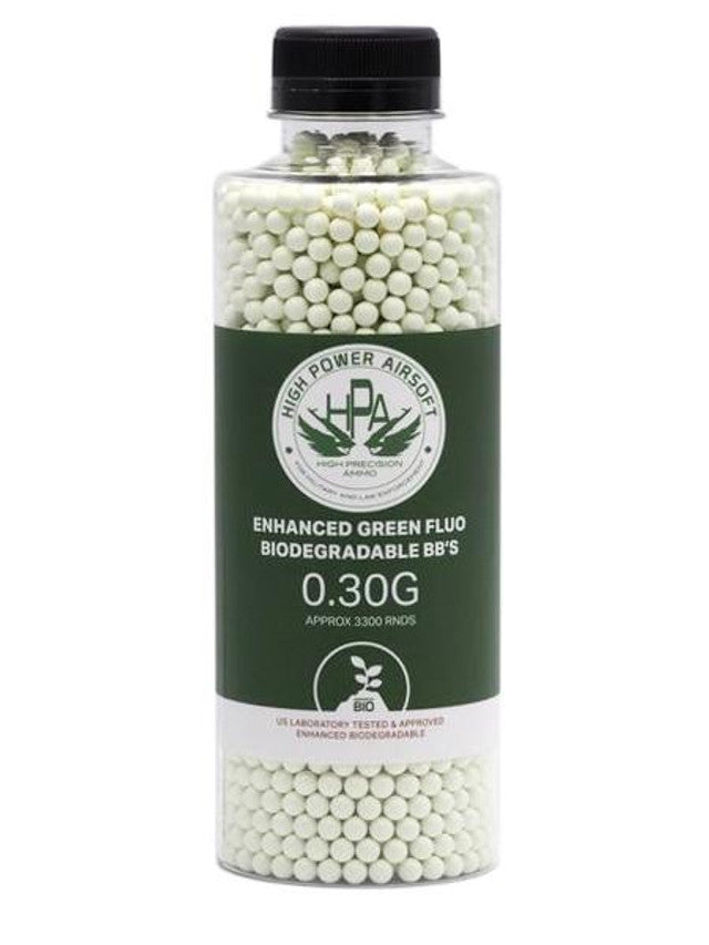 HPA 0.30g Biodegradable Airsoft BBs, 3300 Ct.