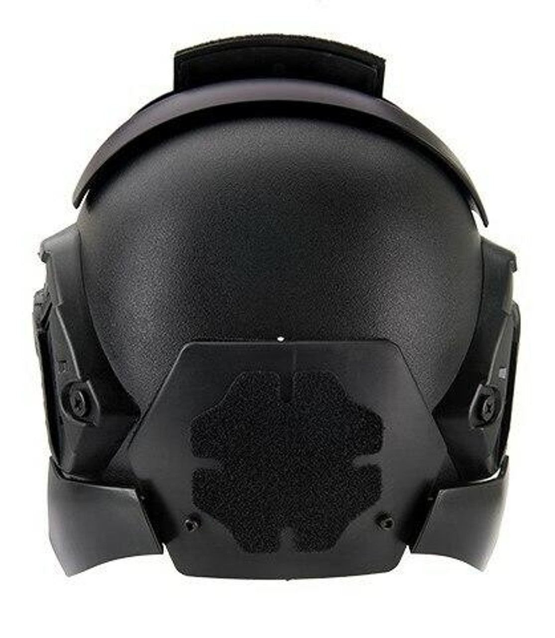 Interstellar Battle Trooper Full Face Airsoft Helmet, Black