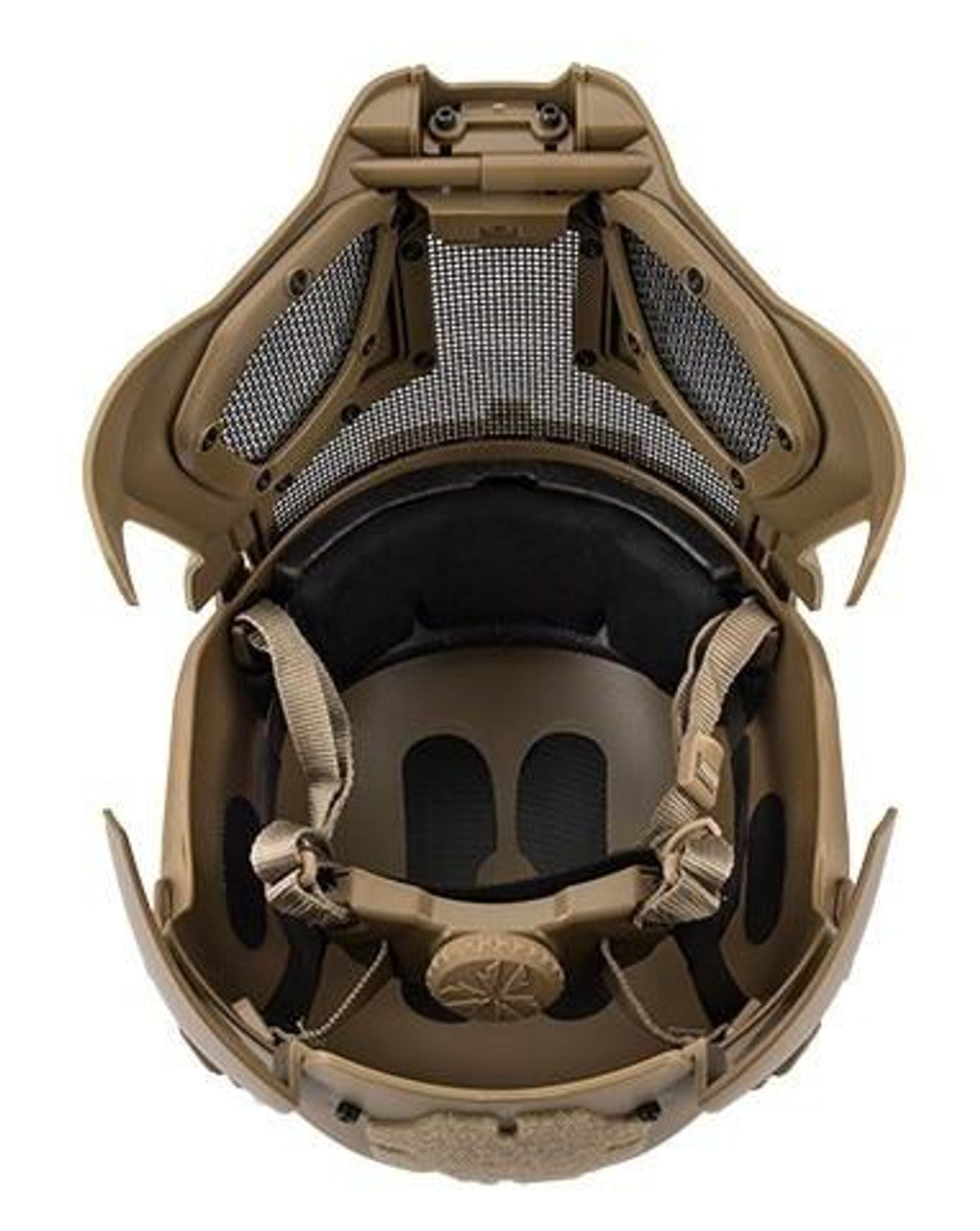 Interstellar Battle Trooper Full Face Airsoft Helmet, Tan