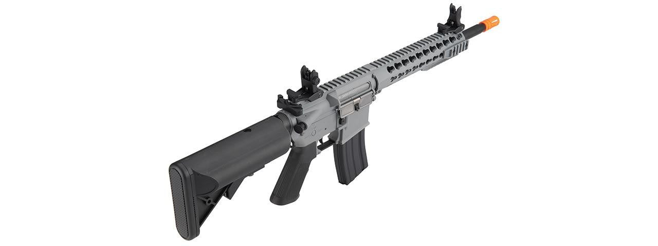 Lancer Tactical 10" Gen 2 Keymod AEG Airsoft Rifle, Grey