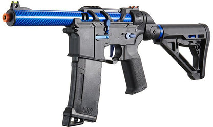 Lancer Tactical AirTac Customs Gen 3 Airsoft AEG Rifle, Blue/Black