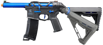 Lancer Tactical AirTac Customs Gen 3 Airsoft AEG Rifle, Blue/Black