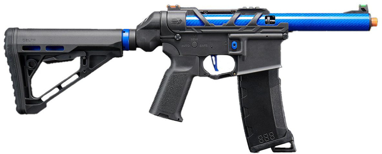 Lancer Tactical AirTac Customs Gen 3 Airsoft AEG Rifle, Blue/Black