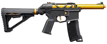 Lancer Tactical AirTac Customs Gen 3 Airsoft AEG Rifle, Gold/Black