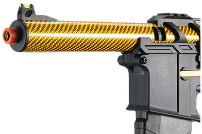 Lancer Tactical AirTac Customs Gen 3 Airsoft AEG Rifle, Gold/Black