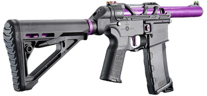 Lancer Tactical AirTac Customs Gen 3 Airsoft AEG Rifle, Purple/Black