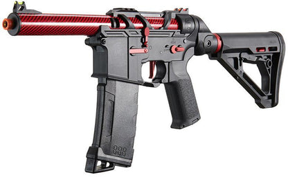 Lancer Tactical AirTac Customs Gen 3 Airsoft AEG Rifle, Red/Black