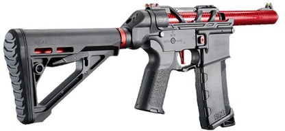 Lancer Tactical AirTac Customs Gen 3 Airsoft AEG Rifle, Red/Black