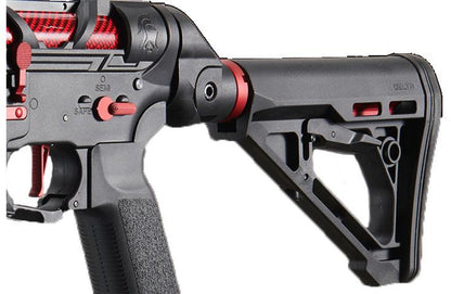 Lancer Tactical AirTac Customs Gen 3 Airsoft AEG Rifle, Red/Black