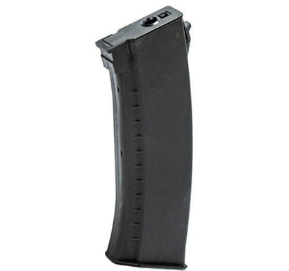 Lancer Tactical AK-74M AEG Airsoft Rifle, Metal Body, Foldable Stock, Black