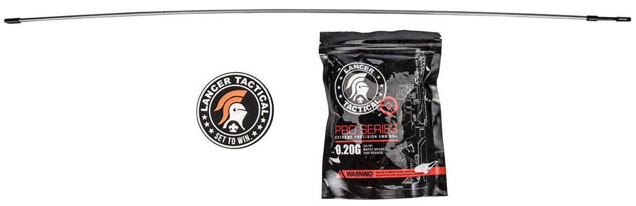 Lancer Tactical AK-Series AK-105 AEG Airsoft Rifle w/ Foldable Stock, Black