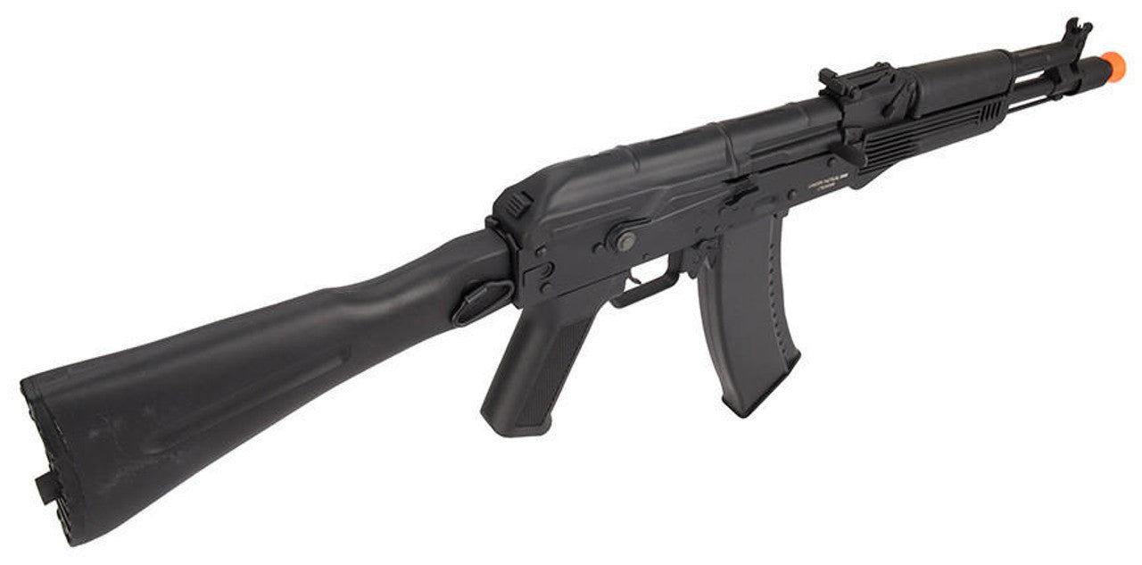 Lancer Tactical AK-Series AK-105 AEG Airsoft Rifle w/ Foldable Stock, Black