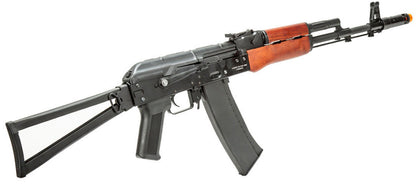 Lancer Tactical AK-Series AK-74N AEG Airsoft Rifle, Black/Wood