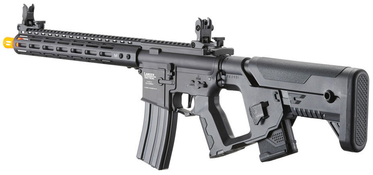 Lancer Tactical Archon 14" M-LOK Proline Series M4 Airsoft Rifle w/ Alpha Stock, Black