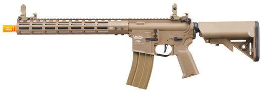 Lancer Tactical Archon 14" M-LOK Proline Series M4 Airsoft Rifle w/ Crane Stock, Tan