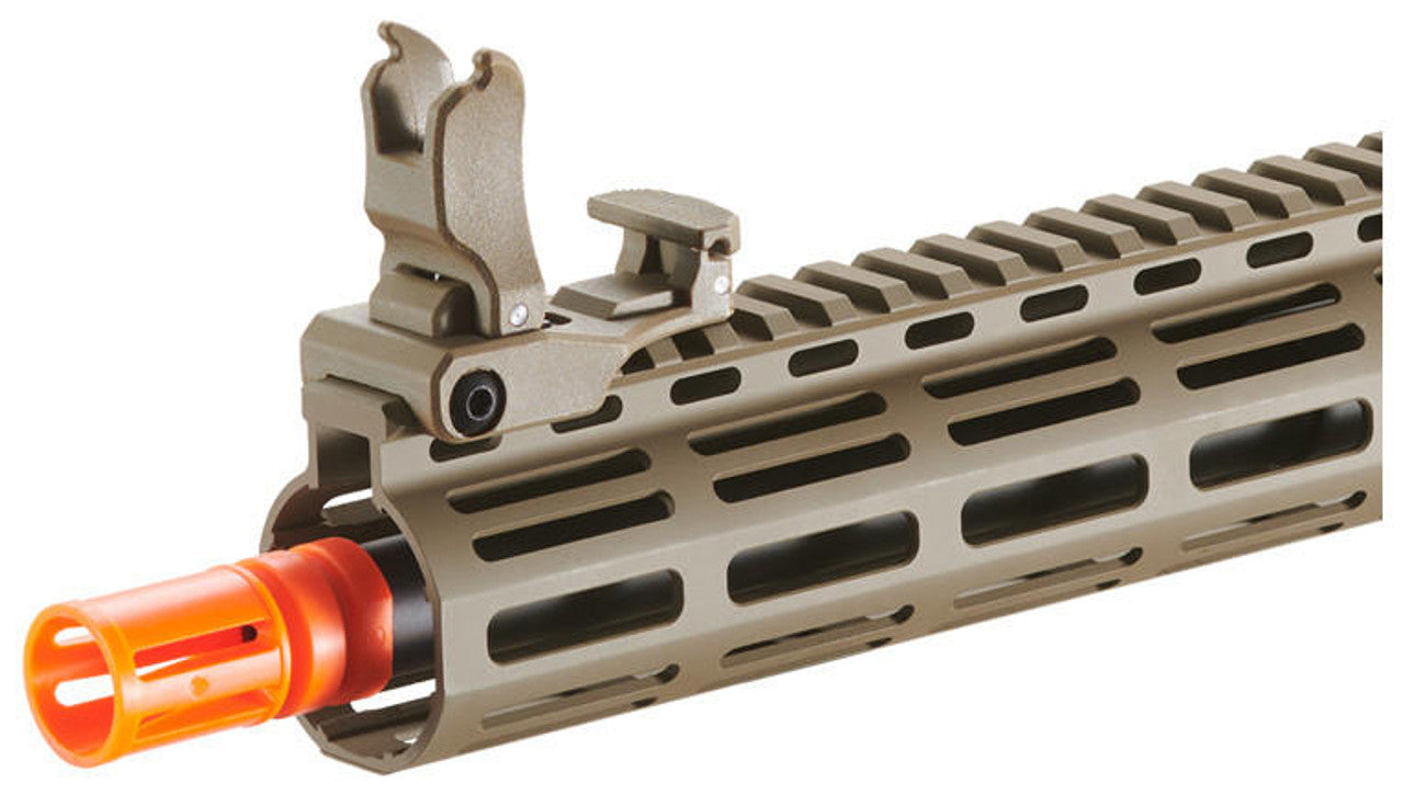 Lancer Tactical Archon 14" M-LOK Proline Series M4 Airsoft Rifle w/ Crane Stock, Two-Tone