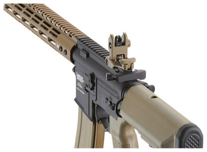 Lancer Tactical Archon 14" M-LOK Proline Series M4 Airsoft Rifle w/ Crane Stock, Two-Tone