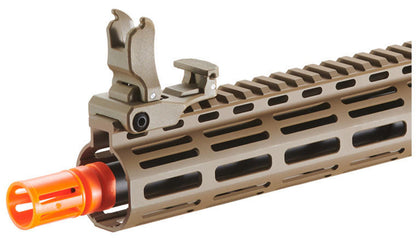 Lancer Tactical Archon 14" M-LOK Proline Series M4 Airsoft Rifle w/ Delta Stock, Tan