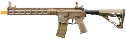 Lancer Tactical Archon 14" M-LOK Proline Series M4 Airsoft Rifle w/ Delta Stock, Tan