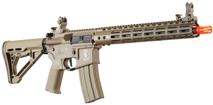 Lancer Tactical Archon 14" M-LOK Proline Series M4 Airsoft Rifle w/ Delta Stock, Tan