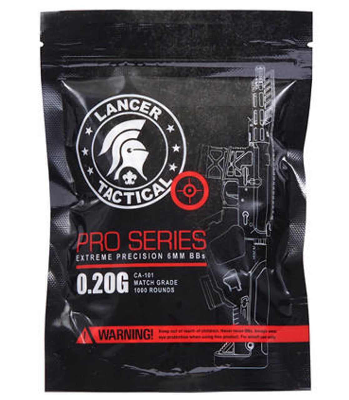 Lancer Tactical Archon 9" M-LOK Proline Series M4 Airsoft Rifle w/ Delta Stock, Gray