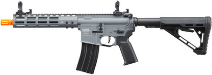 Lancer Tactical Archon 9" M-LOK Proline Series M4 Airsoft Rifle w/ Delta Stock, Gray