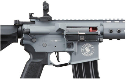 Lancer Tactical Archon 9" M-LOK Proline Series M4 Airsoft Rifle w/ Delta Stock, Gray