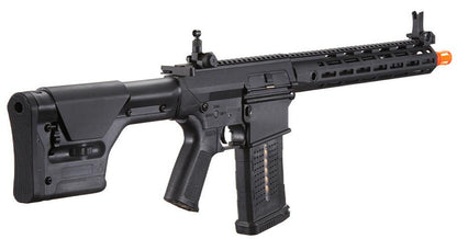 Lancer Tactical Battleaxe AEG Airsoft Rifle w/ PRS Precision Stock & MLOK Handguard, Black